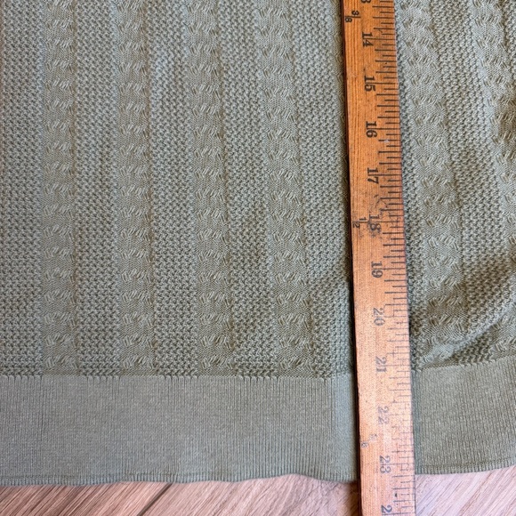 Hudson And Barrow HB Knitwear Men’s XL Green Sweater Polo Short Sleeve Soft - Picture 6 of 6
